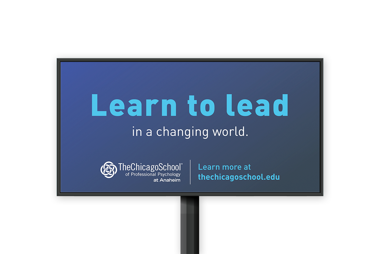 The Chicago School of Professional Psychology Anaheim and Washington D.C. Outdoor Creative