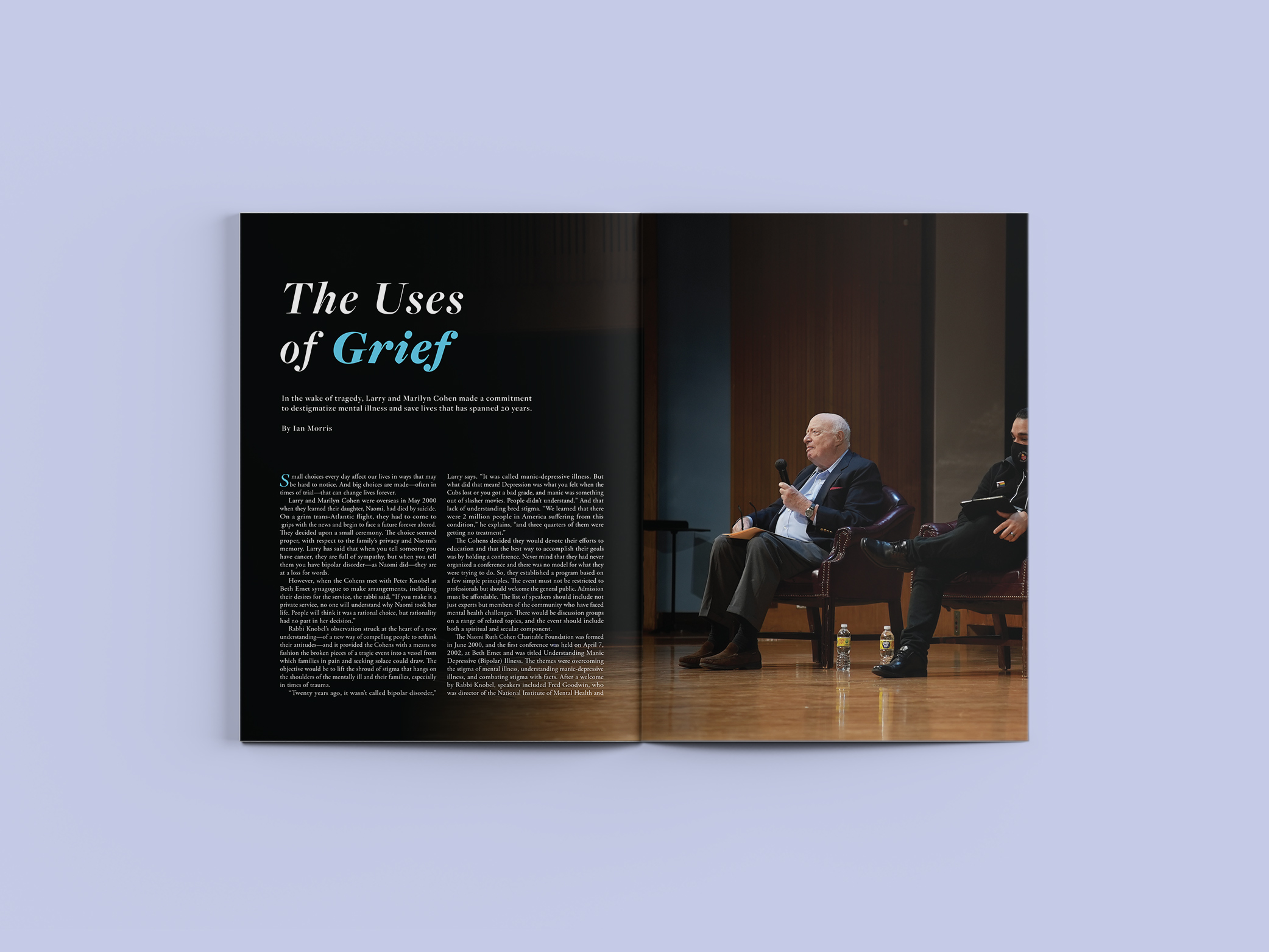 INSIGHT Winter 2023 Uses of Grief Spread Mockup