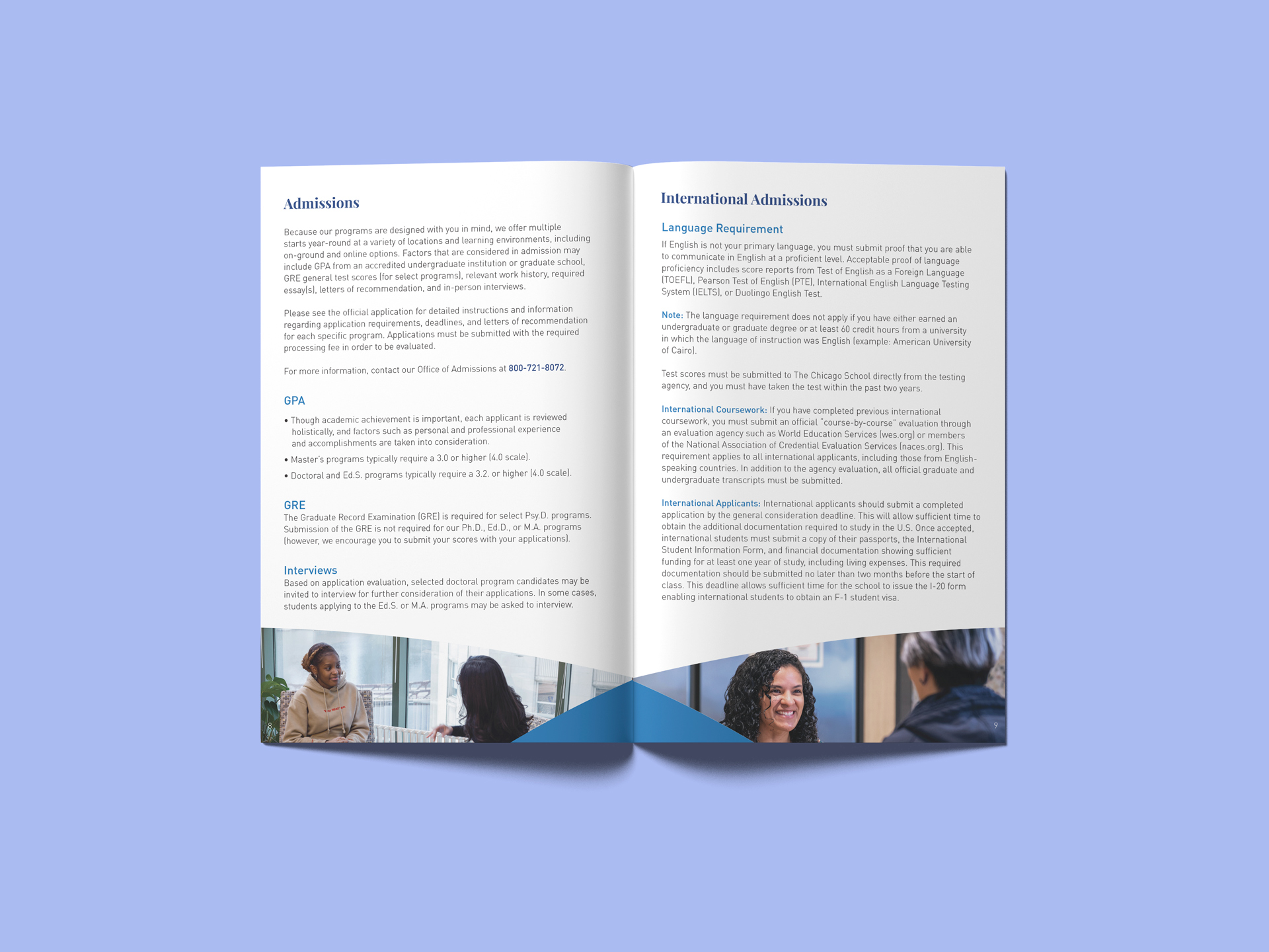 The Chicago School Rebranded Brand Book Sample Spread 1 Mockup